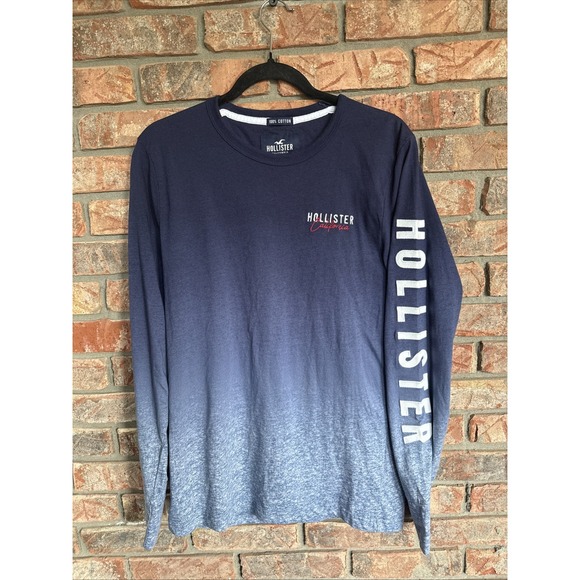Hollister Mens Long Sleeve Shirts
